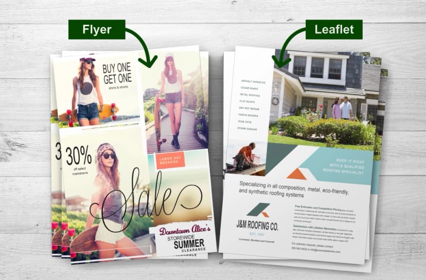 Flyer, Leaflet & Pamphlet